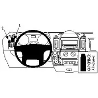 Brodit ProClip houder geschikt voor Citroën Jumper -Fiat Ducato- Peugeot Boxer 2007 - Left mount