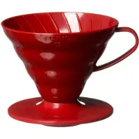 Hario Druppelaar V60-02 keramisch rood