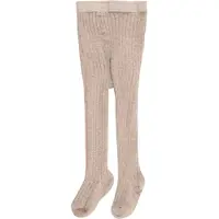 MP Meisjes Beenmode Cotton Rib Tights - Zand - Maat 70