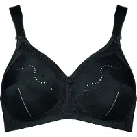 Triumph Wireless bh Doreen + Cotton 01 | Maat: 115D | Kleur: Zwart