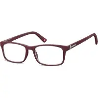 Montana leesbril unisex rechthoekig bruin (MR73C) sterkte +2.50