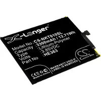 Cameron Sino Nokia HE363 accu (3300 mAh, huismerk)