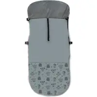 Gamberritos voetenzak junior 105 x 50 cm polykatoen donkergrijs