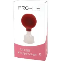 Fröhle Tepel Clitoris Zuiger met Balpomp