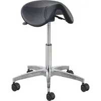 Euroseats Ergonomic Stool Matera Medium Zwart