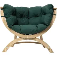 Amazonas Lounge Fauteuil Siena Uno - Hout - Weerbestendige Groene