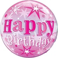 Qualatex Bubbles Happy Birthday