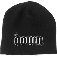Ginza.se Down - Logo Beanie Muts - Zwart