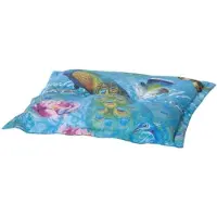 Madison zitkussen Hocker 43x43 cm Peacock Mint