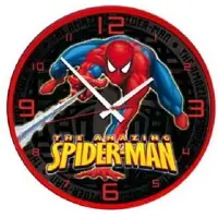 Spider-man Spiderman klok XL 32cm!