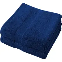 De Witte Lietaer Badlaken Stéphanie Blue Indigo (100 x 150 cm)