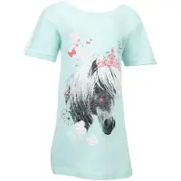 Fun2Wear Anouk Michaela Paarden Bigshirt Mint maat 92
