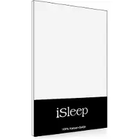 ISleep Satijn Kussenslopen (2 stuks) - 60x70 cm - Wit