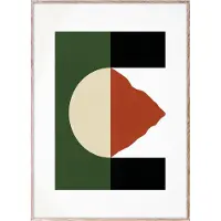 Paper Collective Mountain Poster 30x40 Cm - Posters Zuurvrij Papier Green - 16009