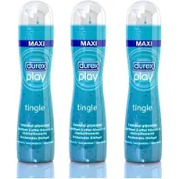 Durex Play Pleasure Gel Tingle - Glijmiddel - 3 x 100 ml