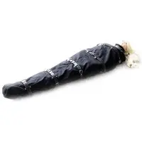 O-products Bondage Body Bag / Dwangbuis Nylon en PU Leer - maat M/L