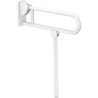 Delabie Opklapbare greep met voet Ø32 L.650 nylon wit