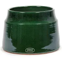 Serax - Bloempot Groen-Donker groen D 25 cm H 20 cm
