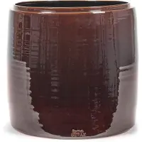 Serax Bloempot Bruin D 38 cm H 38 cm