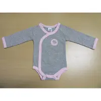 Dirkje 2 pack bodyset grijst met rose , open body , 6maand 68