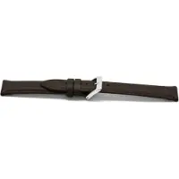 Wow Horlogeband Universeel F346 Leder Donkerbruin 18mm