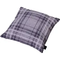 Madison sierkussen Denim block 50x50 cm - grijs