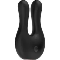 Elegance Dual Motor Clitoral Stimulator - Exceptional - Black