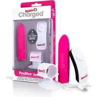Screaming O Positive Roze vibrerende kogel met afstandsbediening The Screaming O