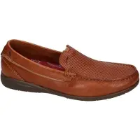 Fluchos -Heren - cognac/caramel - mocassins - maat 41