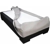 Slaaploods.nl Boxspring Hoes - 140 x 210 cm - Hoogte 20 cm - Antraciet I96