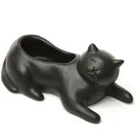 Kikkerland Cosmo The Black Cat Planter (PL14)