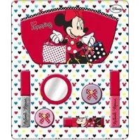 Minnie mouse I Love Shopping - Make-Up Etui - Rood/Wit
