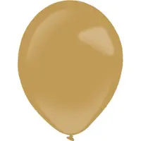 Amscan ballonnen 28 cm latex bruin 50 stuks
