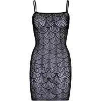 Leg avenue Shell net mini dress