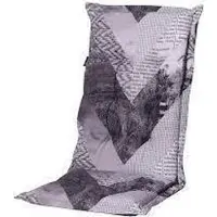 Madison Tuinstoelkussen hoge rug 50x123 cm Lima Grey