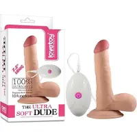 Lovetoy The Ultra soft Dude Realistische vibrator 19 cm