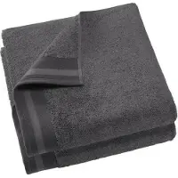 De Witte Lietaer handdoek Excellence 50x100 dark grey