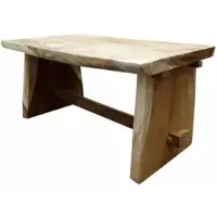 AVH-Collectie Boomstamtafel 180x90xH77,5 cm - bladdikte 8 cm