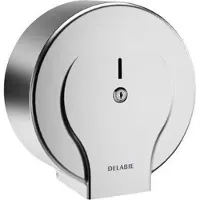 Delabie Toiletpapierverdeler voor rol 400 m RVS 304 mat gepolijst