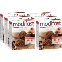 Modifast Intensive - Lunchrepen - Chocolade - 6 x 372 gr