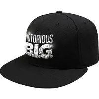 Ginza.se Biggie Smalls - Logo Snapback Pet - Zwart