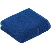 Vossen Handdoek Vienna Style Supersoft Deep Blue (set van 3) (60 x 110 cm)