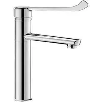 Delabie Mech. Mengkrn+Hoge Vaste Uitl H.165 L.140 Hygiën. Hendel Bel