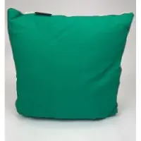 Madison sierkussen 45x45 cm Emerald groen/ecru duo
