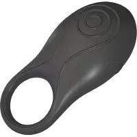 Ovo Vibrating Cock Ring Rechargable A2 Black