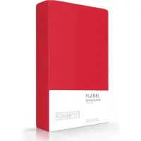 Romanette 2-PACK: Kussenslopen Verwarmend Flanel - 65 x 65 cm - Rood