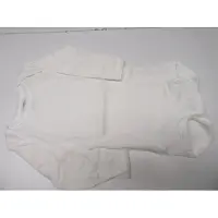 Petit Bateau - 3 pack - Body - Romper lange mouw - Effen wit - 6 maand 67
