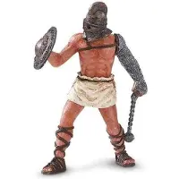 Safari Speelfiguur Gladiator Junior 5 Cm Bruin/grijs