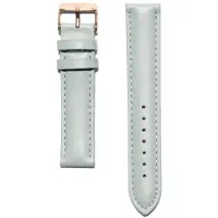 KRAEK Mint Rosé Goud - leren bandje - horlogebandje met quick release - 18 mm bandje - Easy click