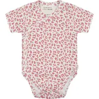 Little Indians Romper Baby korte mouwen | Leopard Rose - 3-6M